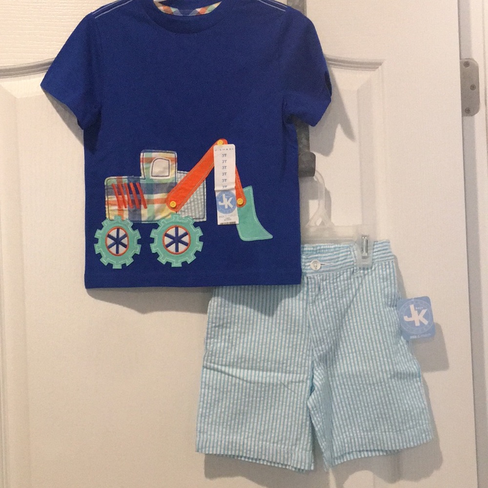 NWT- 2pc J.Khaki Boys 3T Outfit